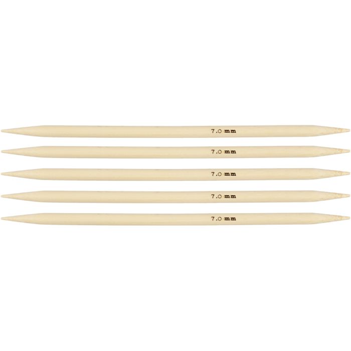 Strumpstickor, L: 20 cm, stl. 7 mm, 1 set