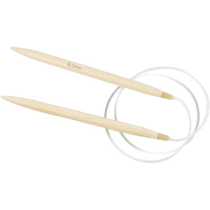 Rundsticka, L: 80 cm, stl. 8 mm, 1 st.