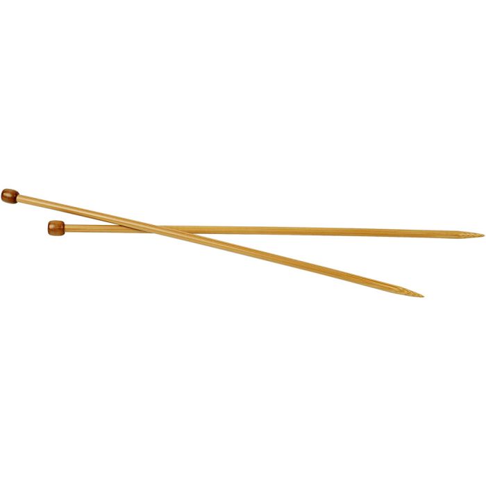 Stickor, L: 35 cm, stl. 6,5 mm, 1 par