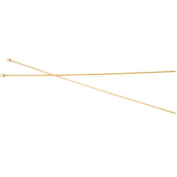 Stickor, L: 35 cm, stl. 2,5 mm, 1 par
