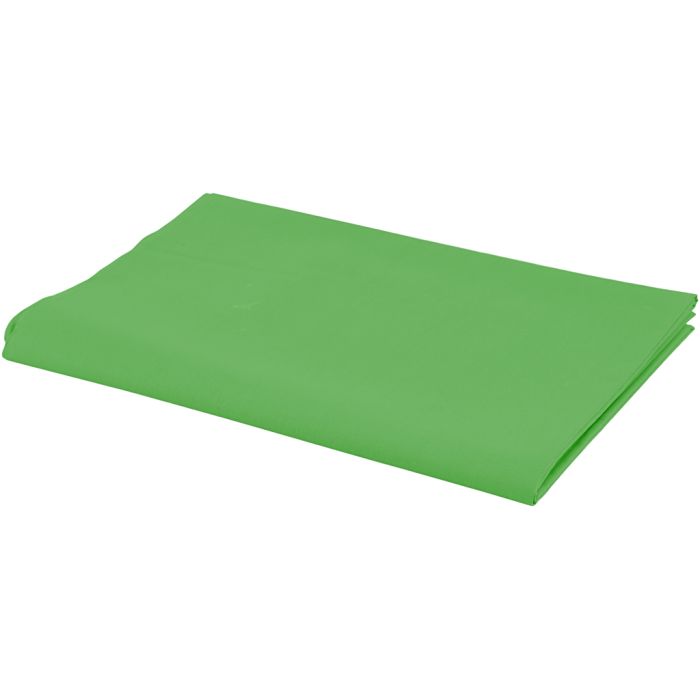 Tyg, B: 145 cm, 140 g, grön, 1 löpm.