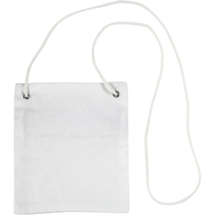 Värdepåse, stl. 13x15 cm, 210 g, vit, 12 st./ 1 förp.