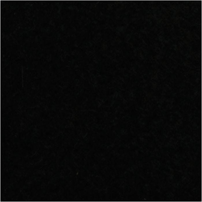 Fleece, L: 125 cm, B: 150 cm, 200 g, svart, 1 st.