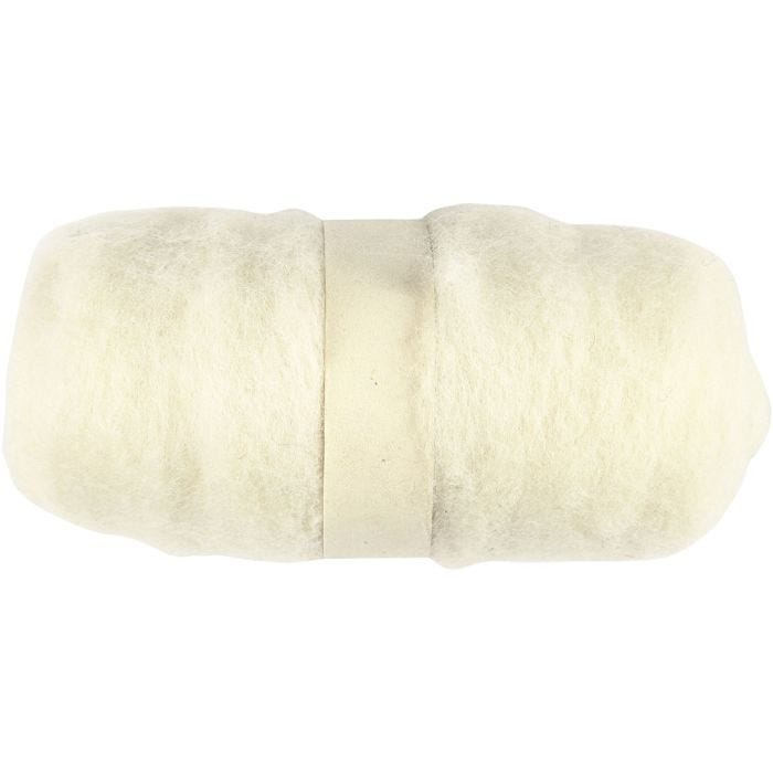 Kardad Ull, vit, 100 g/ 1 bunt
