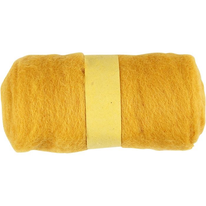 Kardad Ull, gul, 100 g/ 1 bunt