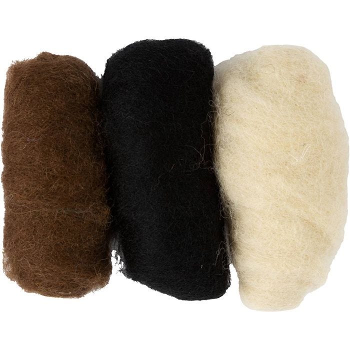 Kardad Ull, 3x10g/ 1 förp.