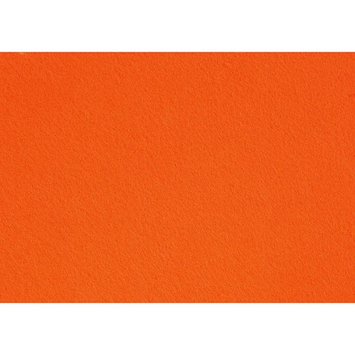 Hobbyfilt, A4, ark 210x297 mm, tjocklek 1,5-2 mm, orange, 10 ark/ 1 förp.