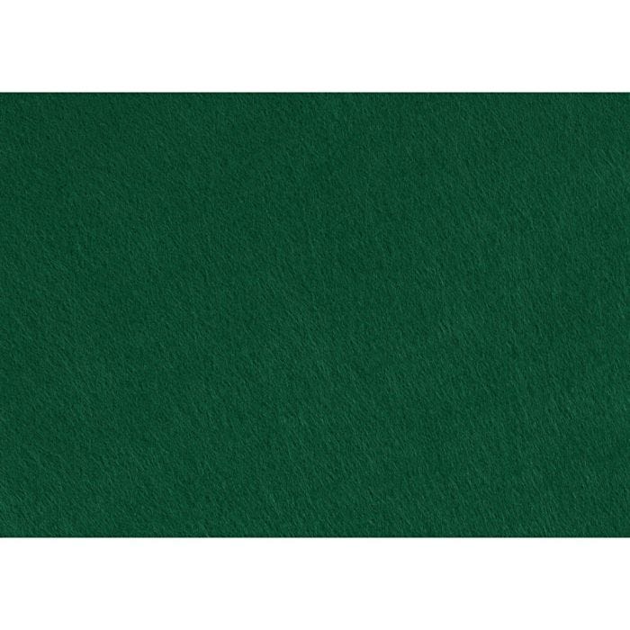 Hobbyfilt, A4, ark 210x297 mm, tjocklek 1,5-2 mm, grön, 10 ark/ 1 förp.