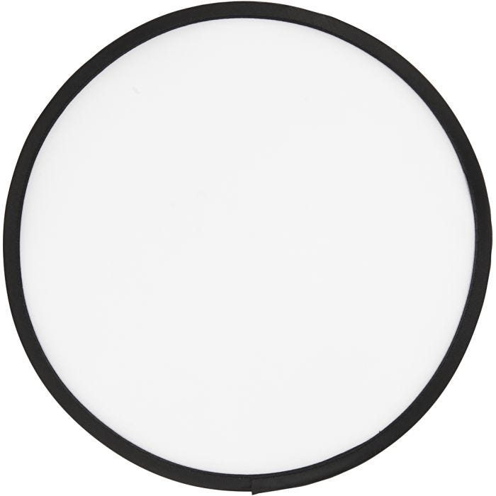 Frisbee, Dia. 25 cm, vit, 1 st.