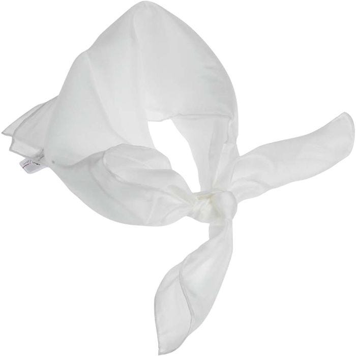 Sidenscarf, stl. 55x55 cm, 22 g, 1 st.
