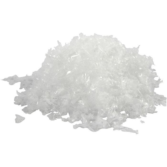 Konstgjord snö, transparent, 50g/ 1 påse