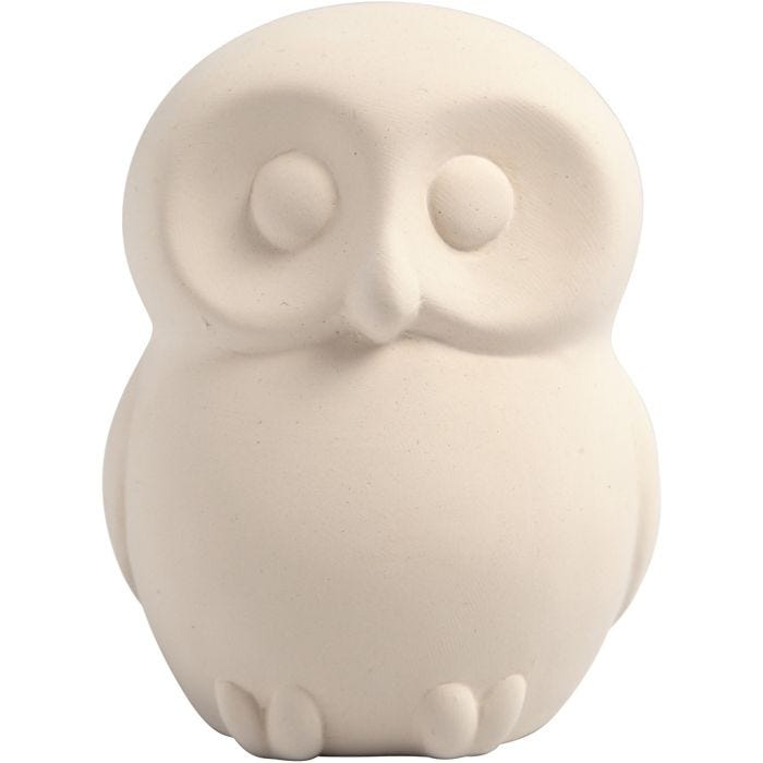 Sparbössa uggla, H: 10 cm, 8 st./ 1 förp.
