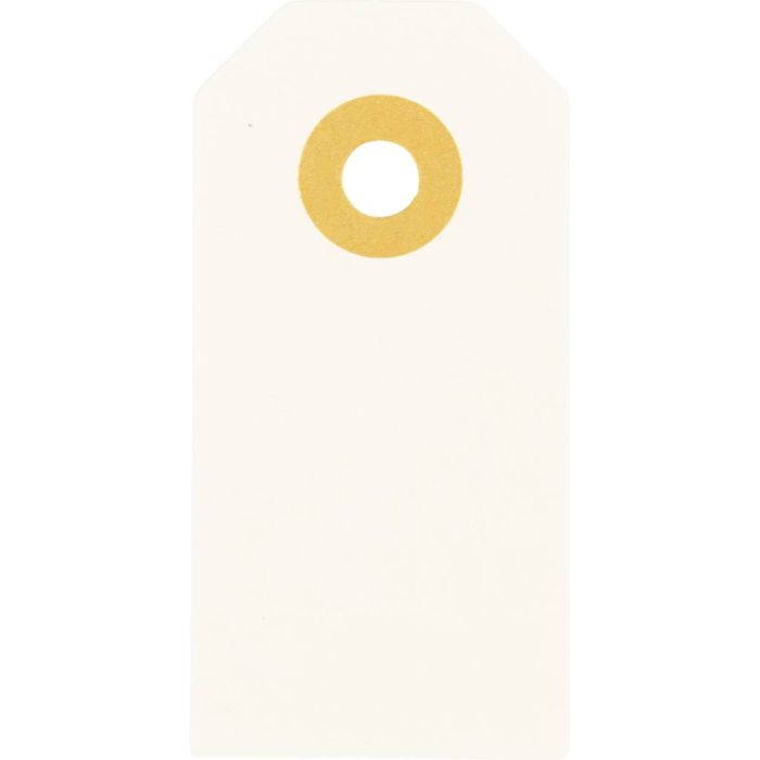 Manillamärken, stl. 3x6 cm, 250 g, cream, 30 st./ 1 förp.