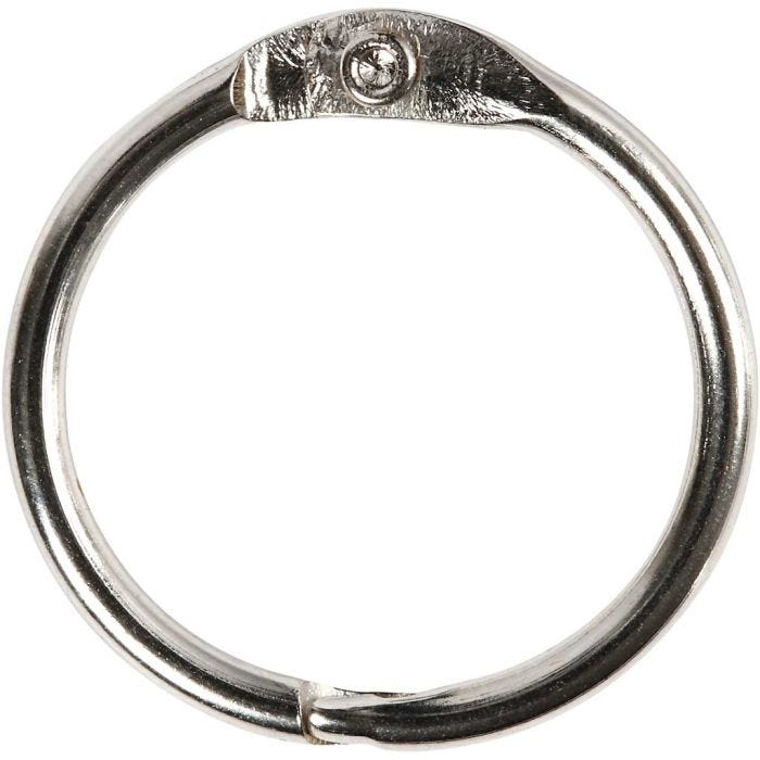 Bokring, Dia. 19 mm, tjocklek 2 mm, 10 st./ 1 förp.