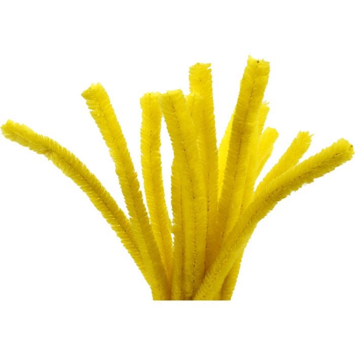 Piprensare, L: 30 cm, tjocklek 15 mm, gul