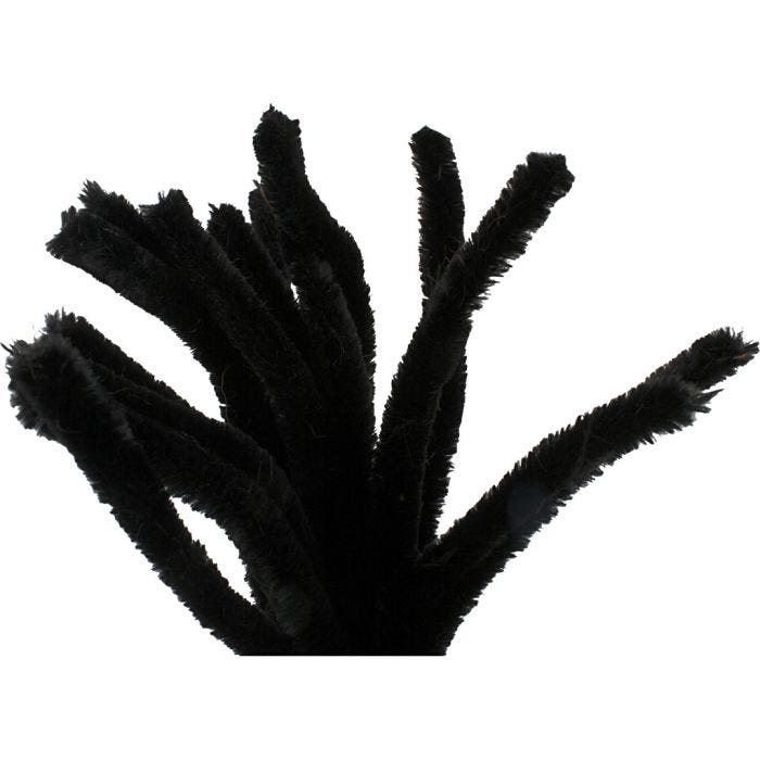 Piprensare, L: 30 cm, tjocklek 15 mm, svart