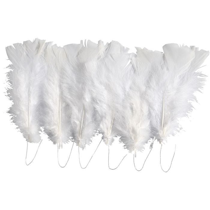 Dun, L: 11-17 cm, vit, 18 bunt/ 1 förp.