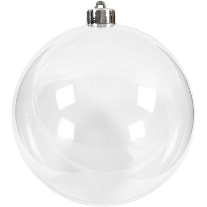 Deko-kula, Dia. 13,6 cm, transparent, 1 st.