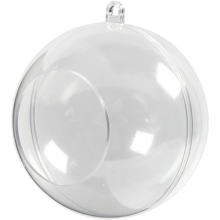 Dekokula med hål, Dia. 8 cm, Hålstl. 4,5 cm, 5 st./ 1 förp.