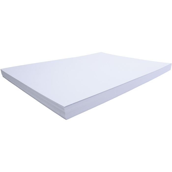 Kartong, ark 50x70 cm, 270 g, vit, 100 ark/ 1 förp.
