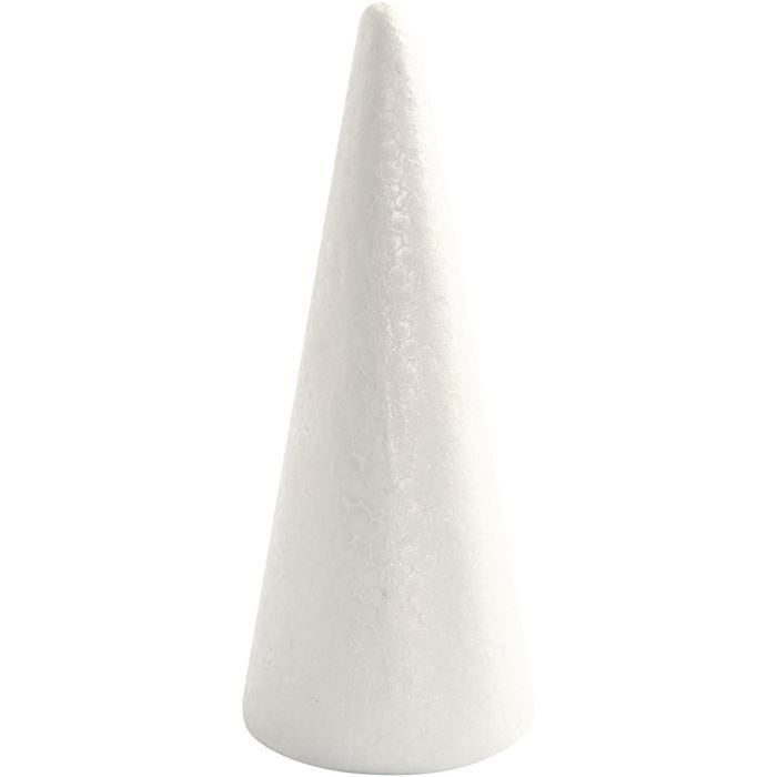 Käglor, H: 19,5 cm, Dia. 7 cm, vit, 1 st.