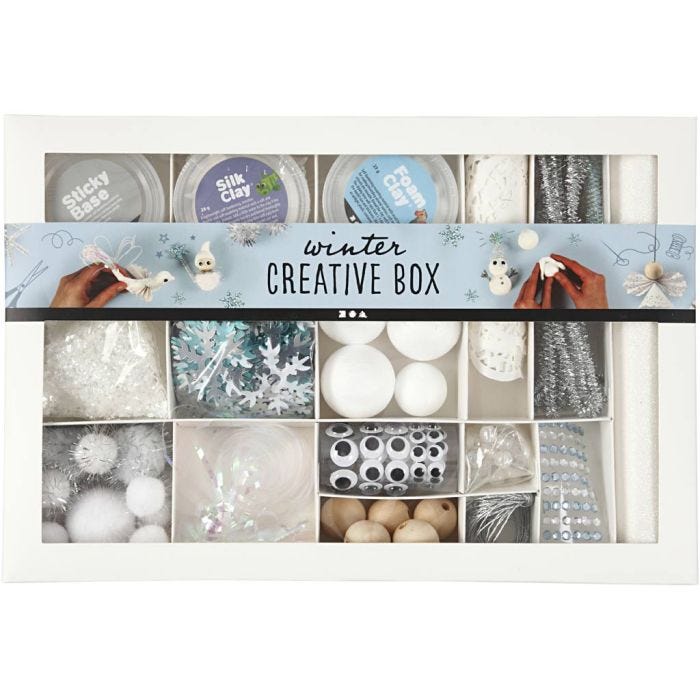 Kreativ Ask, Vinter, 1 set