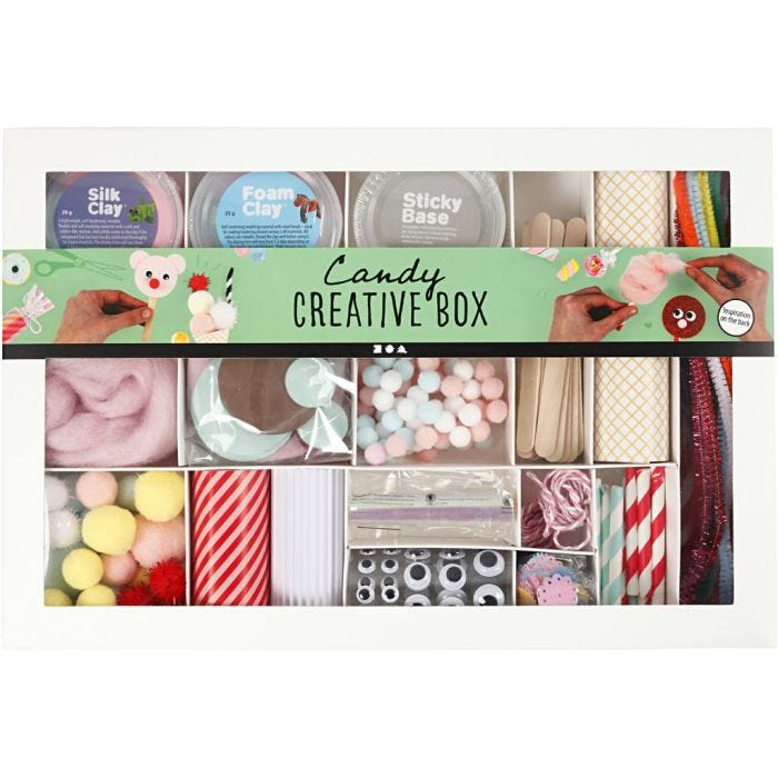 Kreativ Ask, Godis, 1 set