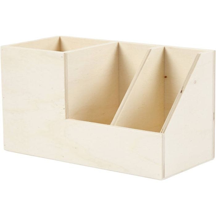 Pennställ, H: 11 cm, D: 9,8 cm, B: 20 cm, 1 st.