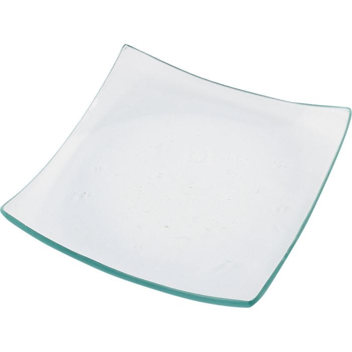 Glasfat, stl. 11,5x11,5 cm, 12 st./ 1 förp.