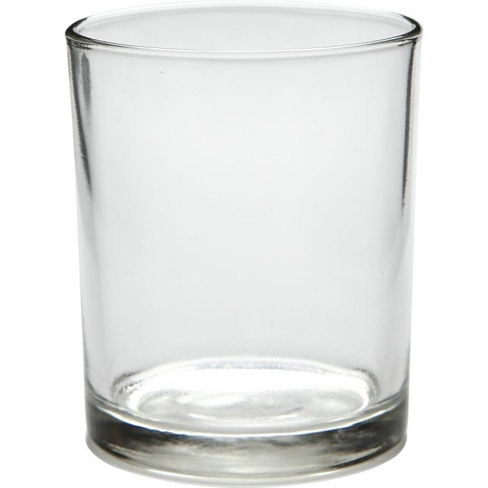 Värmeljusstakar, H: 8,3 cm, Dia. 6,9 cm, 240 ml, 12 st./ 1 förp.