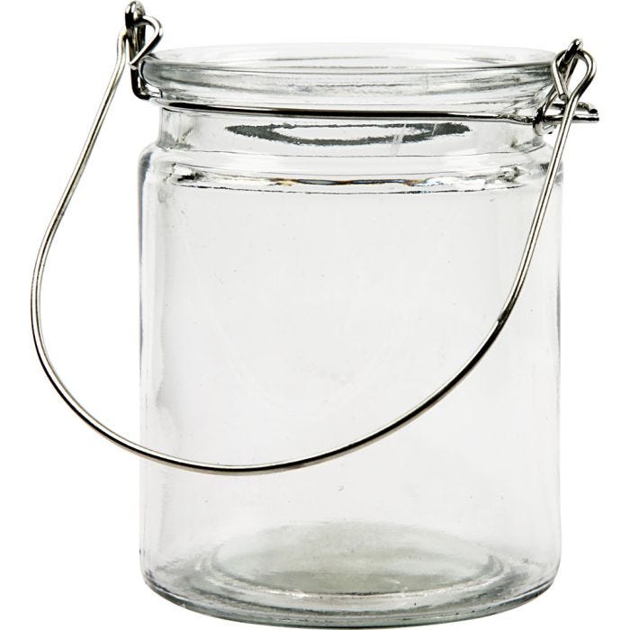 Lanterna, H: 10 cm, Dia. 7,6 cm, 12 st./ 1 förp.