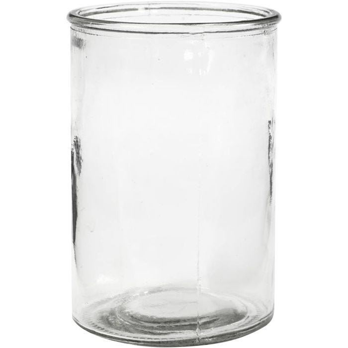 Ljusglas, H: 14,5 cm, Dia. 10 cm, 6 st./ 1 förp.