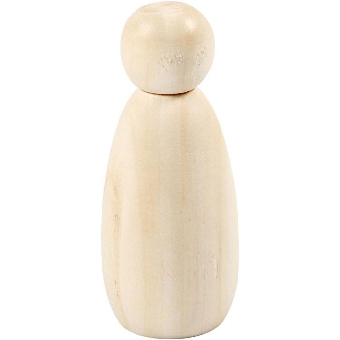 Kropp, H: 8 cm, Dia. 3,8 cm, 3st./ 1 förp.