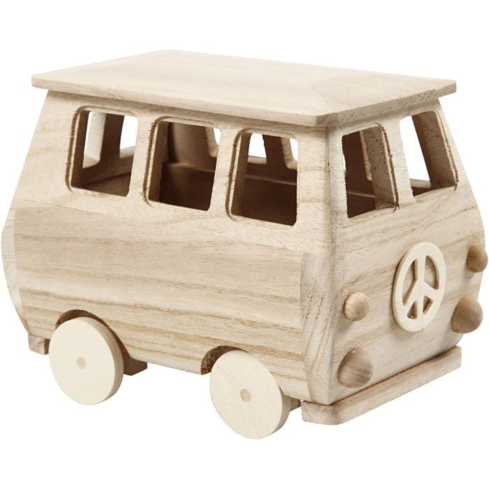 Minibuss, stl. 17x10x13 cm, 1 st.