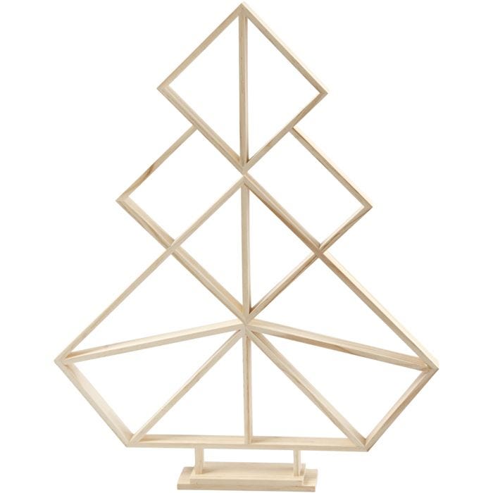 Julgran, H: 60 cm, B: 47 cm, 1 st.