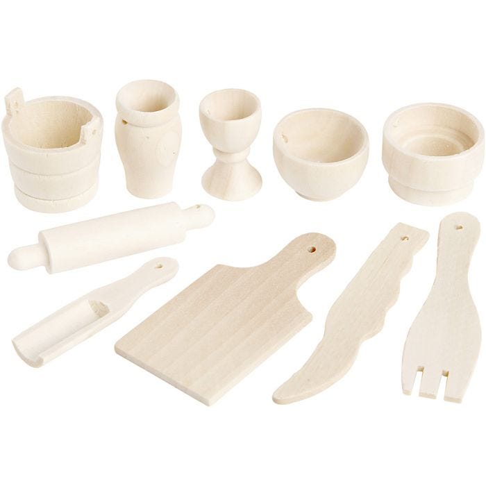 Köksredsakap, L: 40-60 mm, 10st./ 1 förp.