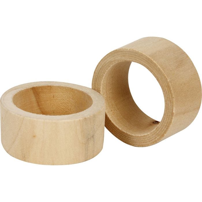 Servettring, B: 20 mm, Dia. 35 mm, 6 st./ 1 förp.
