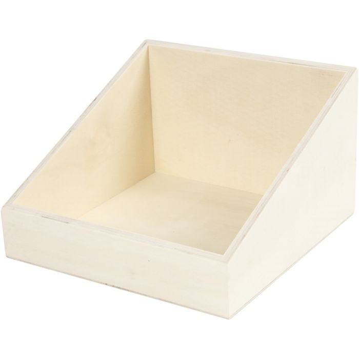 Displaylåda, H: 12 (4) cm, D: 19,5 cm, B: 19,5 cm, 1 st.