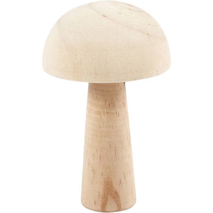 Svamp, H: 14 cm, Dia. 9 cm, 1 st.