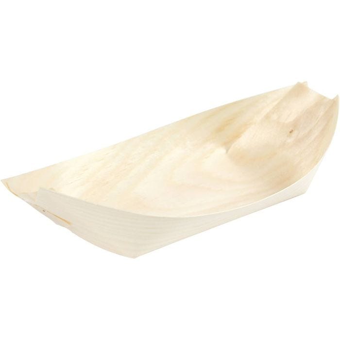 Serveringsbåtar, H: 4 cm, L: 16,5 cm, B: 9 cm, 12 st./ 1 förp.