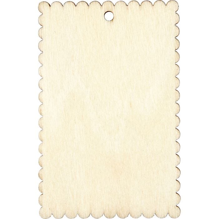 Skylt, stl. 8x5,2 cm, tjocklek 3 mm, 8 st./ 1 förp.