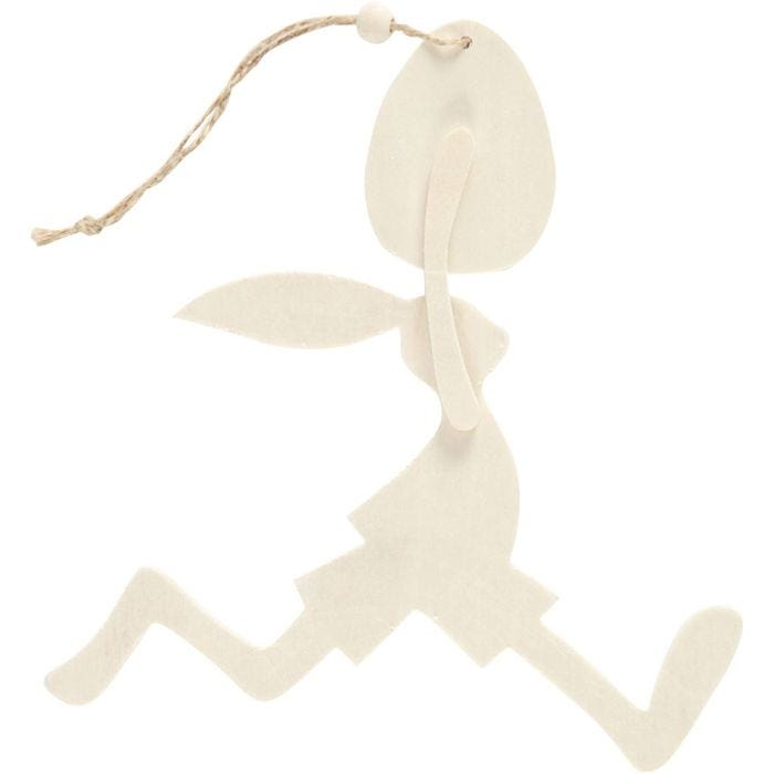 Hare med ägg, H: 18 cm, B: 17 cm, 1 set