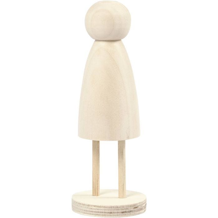 Kropp, H: 13,8 cm, Dia. 5 cm, 1 st.