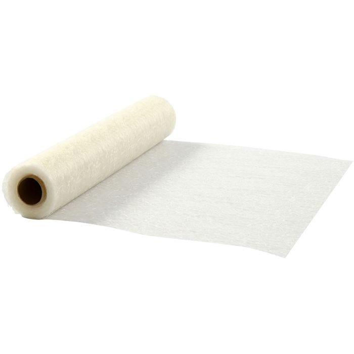 Bordslöpare, B: 30 cm, råvit, 10 m/ 1 rl.