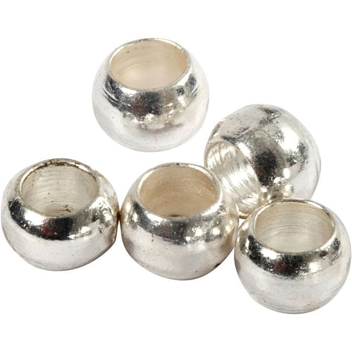 Wireklämmor, Dia. 2 mm, silver, 100 st./ 1 förp.