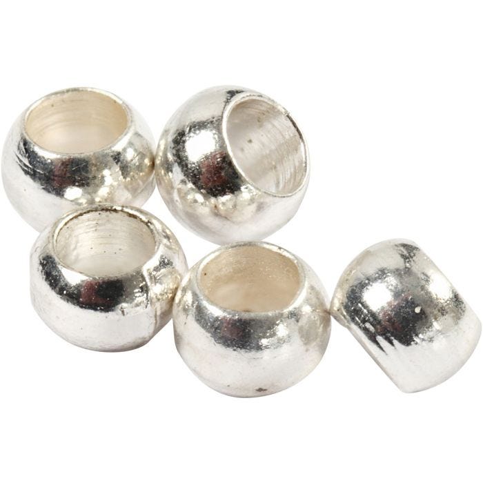 Wireklämmor, Dia. 2 mm, silver, 1000 st./ 1 förp.