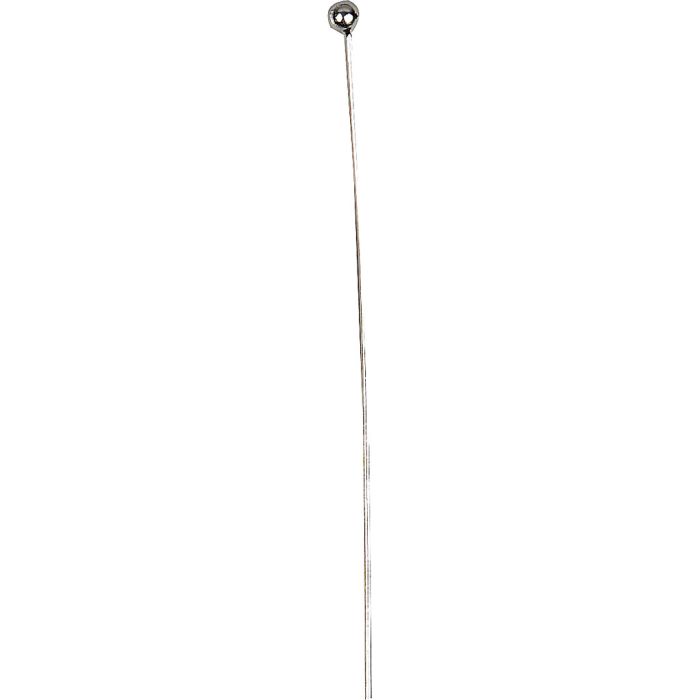 Pärlnål, L: 60 mm, försilvrad, 150 st./ 1 förp.