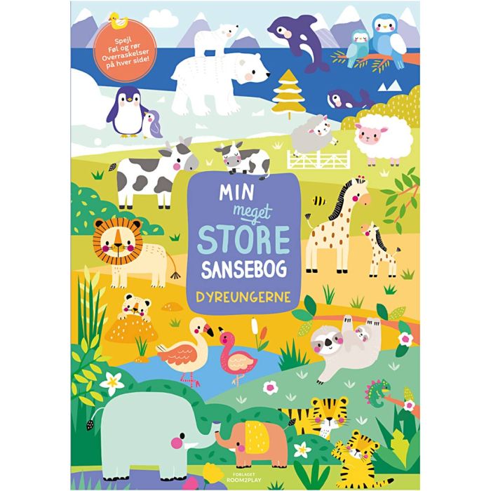 Min Mycket Stora Bok om Sinnen, stl. 32x46 cm, 8 sidor/ 1 st.