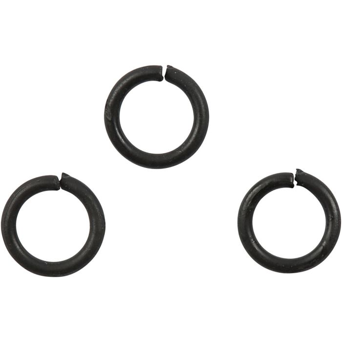 O-ring, stl. 7 mm, tjocklek 1 mm, svart, 50 st./ 1 förp.