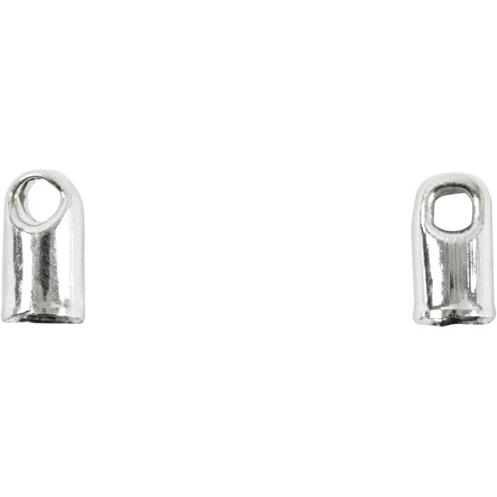 Avslutningshylsa, Dia. 3,2 mm, försilvrad, 10 st./ 1 förp.